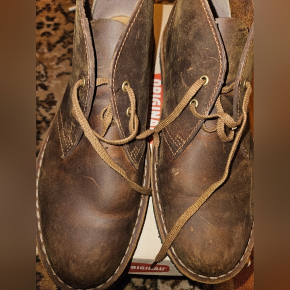 Clarks Desert Boot (Beeswax) size 10 - Picture 2 of 5